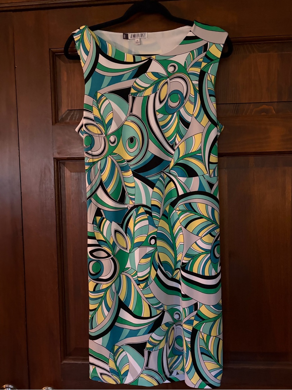 NWOT Jennifer Lopez Summer Dress COLORFUL BEAUTIFUL NEVER WORN XL